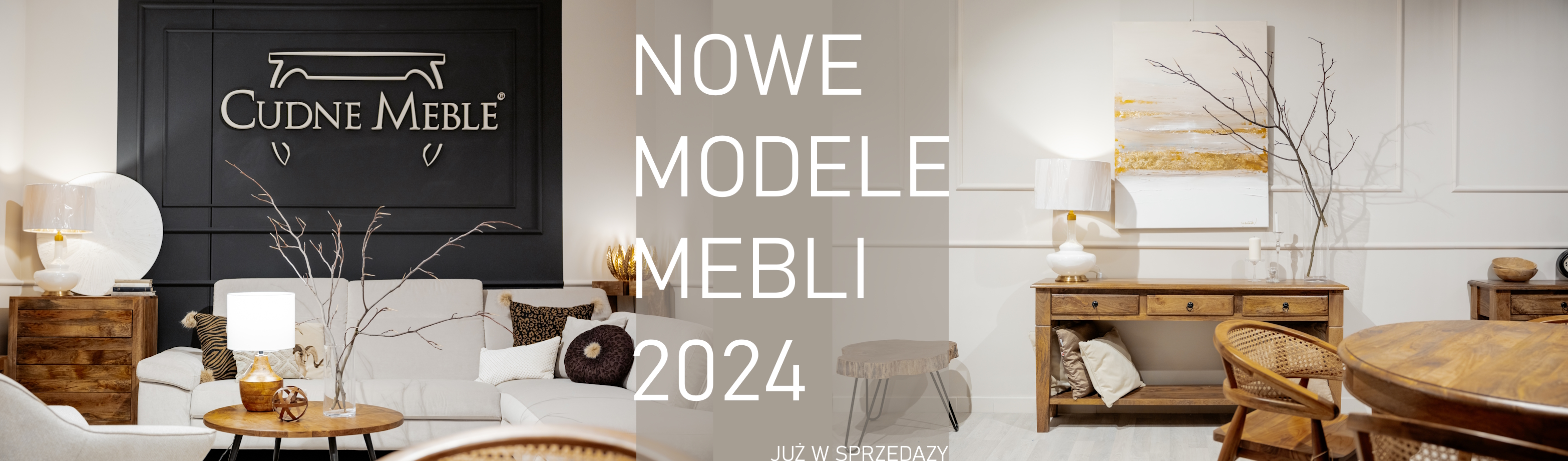 NOWE MODELE MEBLI DREWNIANY 2024 W CUDNE MEBLE