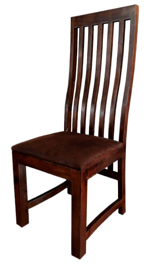 Krzeslo Drewniane Z Miekkim Siedziskiem