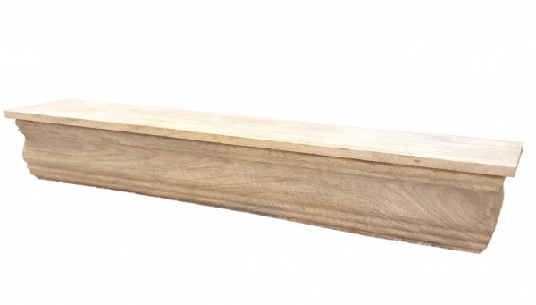 Stylizowana, klasyczna półka drewniana 100cm