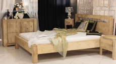 Łóżko z drewna mango do materaca 180cm