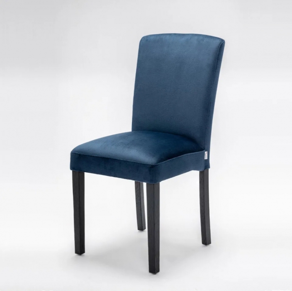 EDWARD klasyczne proste tapicerowane krzesło