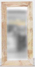 Lustro 90x180 cm w drewnianej ramie