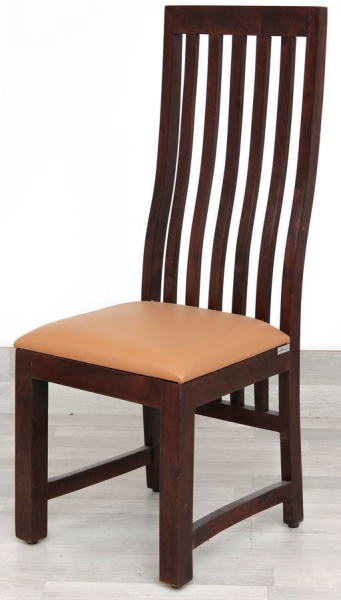Krzesło z drewna akacji-kolor ciepły brąz