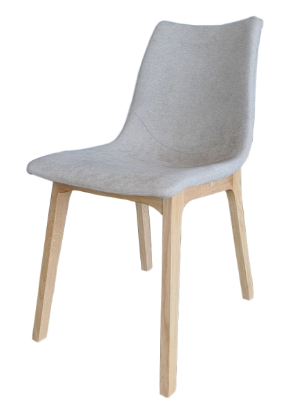 LILIAN - jasne skandynawskie krzesło