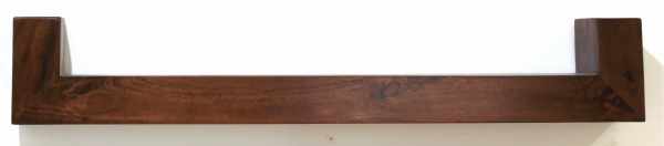 Półka ścienna OSLO z drewna mango 120 cm brązowa