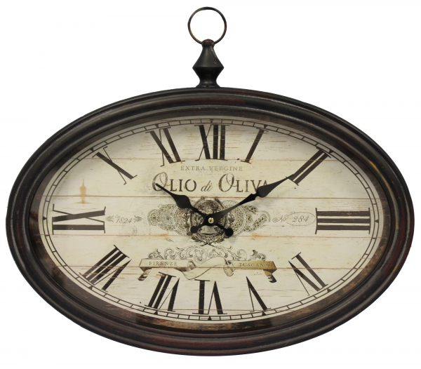 Zegar wiszący w stylu retro-vintage